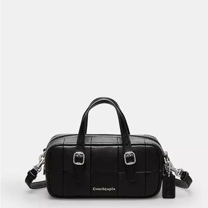 Coach Alter/Ego Mini Satchel Bag
In black

Doesn’t come with long handle